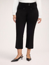 Pantalon kick flare en point de Milan image number 2