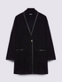 Viscose blend jacket with contrasting edges image number 4