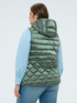 Sleeveless hooded puffer jacket image number 1