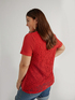 Long T-shirt with lace at the back image number 1
