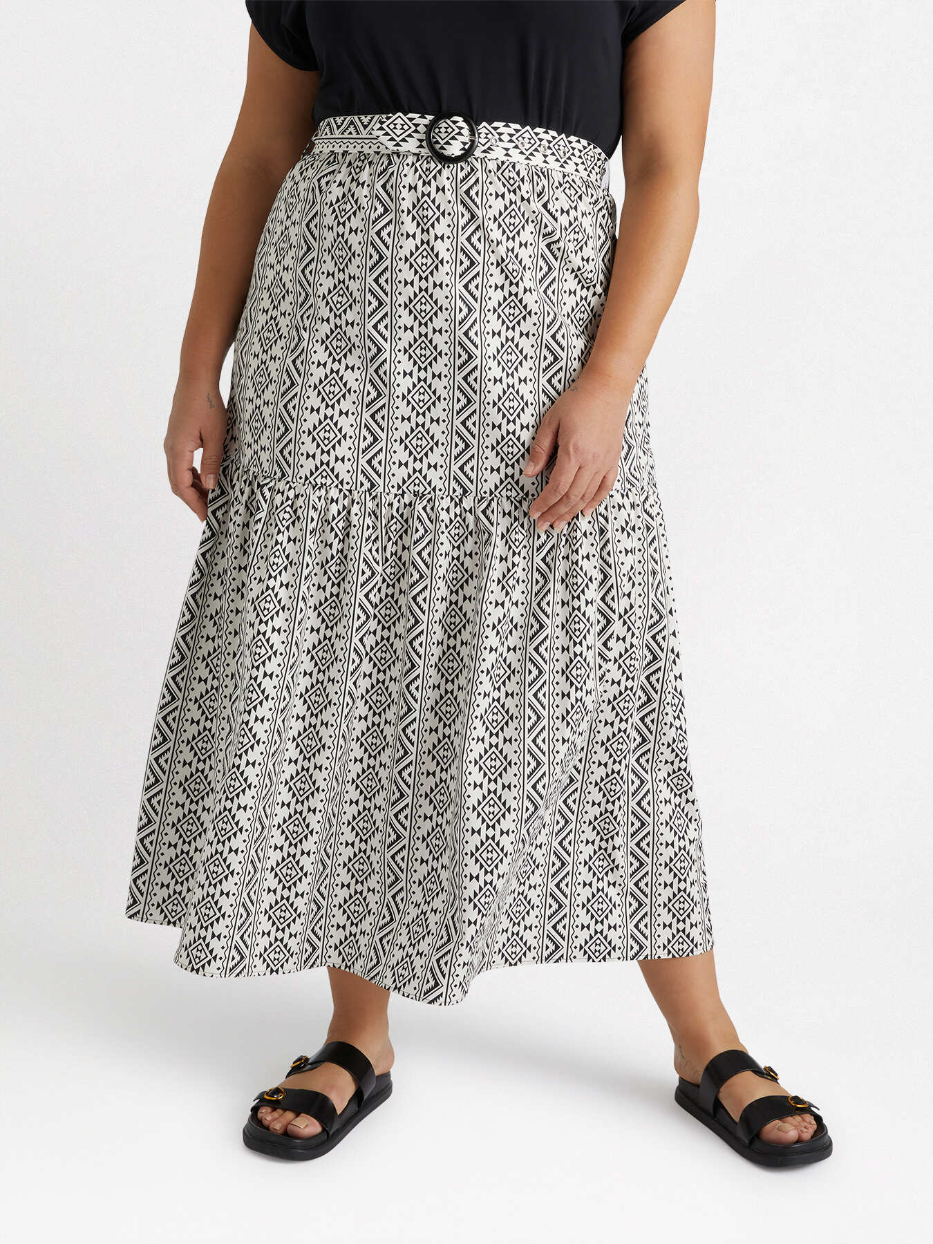 Kleid aus zwei Stoffen image number 2