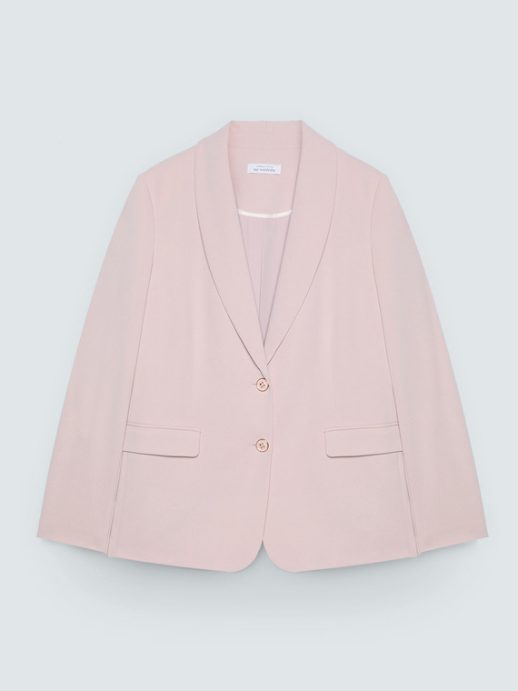 Taillierter Blazer aus Stretchstoff