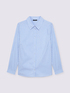 Camicia a righe in misto cotone con punti luce image number 4