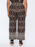 Pantaloni dritti dalla stampa etnica image number 2