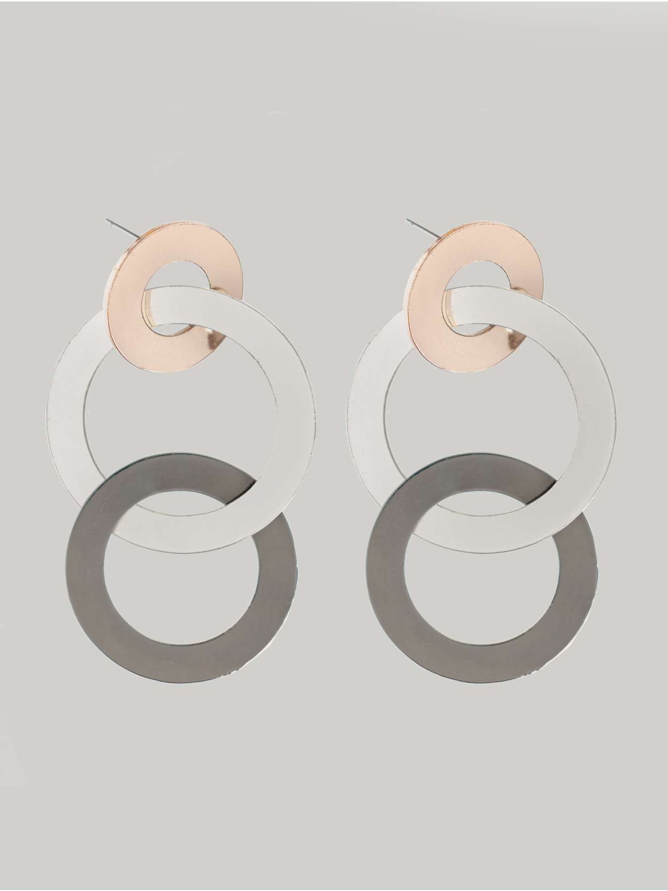 Orecchini pendenti con cerchi image number 1