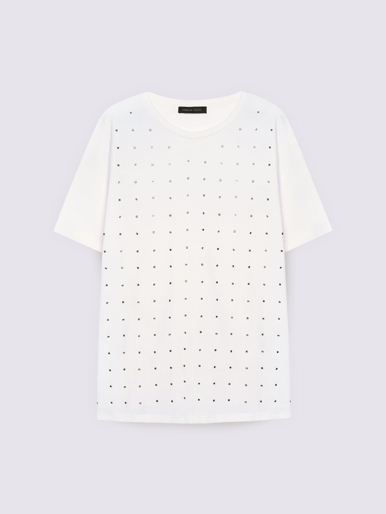 Camiseta de jersey con tachuelas image number 4