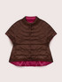 Reversible short sleeve puffer jacket image number 6