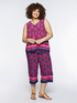 ECOVERO&trade; viscose printed trousers image number 3