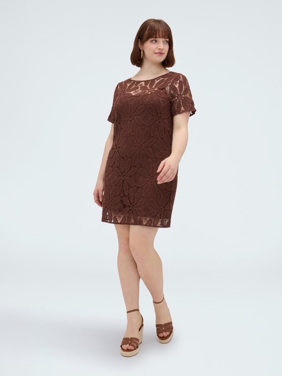 Short crochet dress