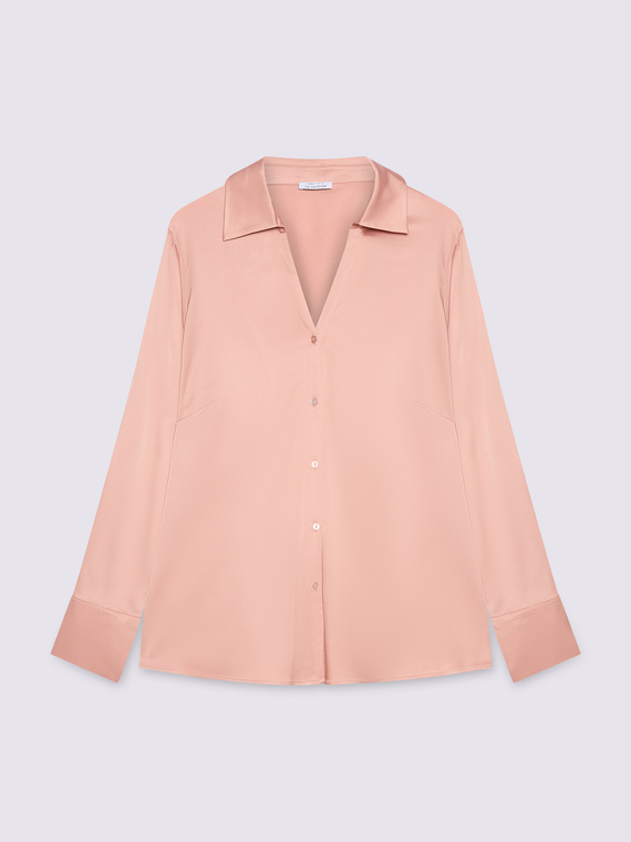 Viscose satin shirt