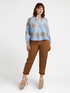 Straight-leg turn-up trousers image number 2