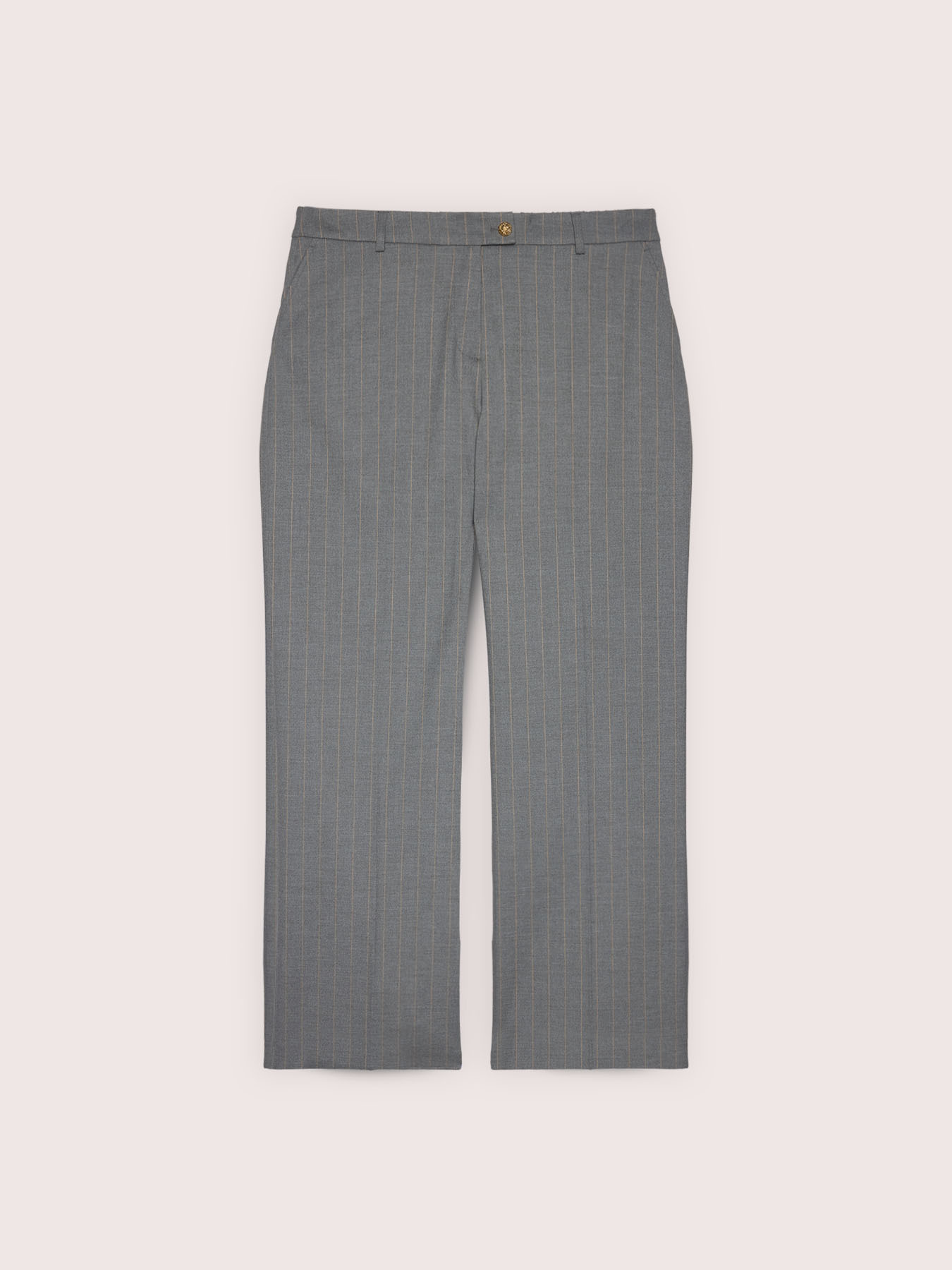 Pantalon Wide Leg &agrave; rayures tennis image number 4
