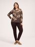 Rundhalspullover mit Jacquard-Muster image number 2
