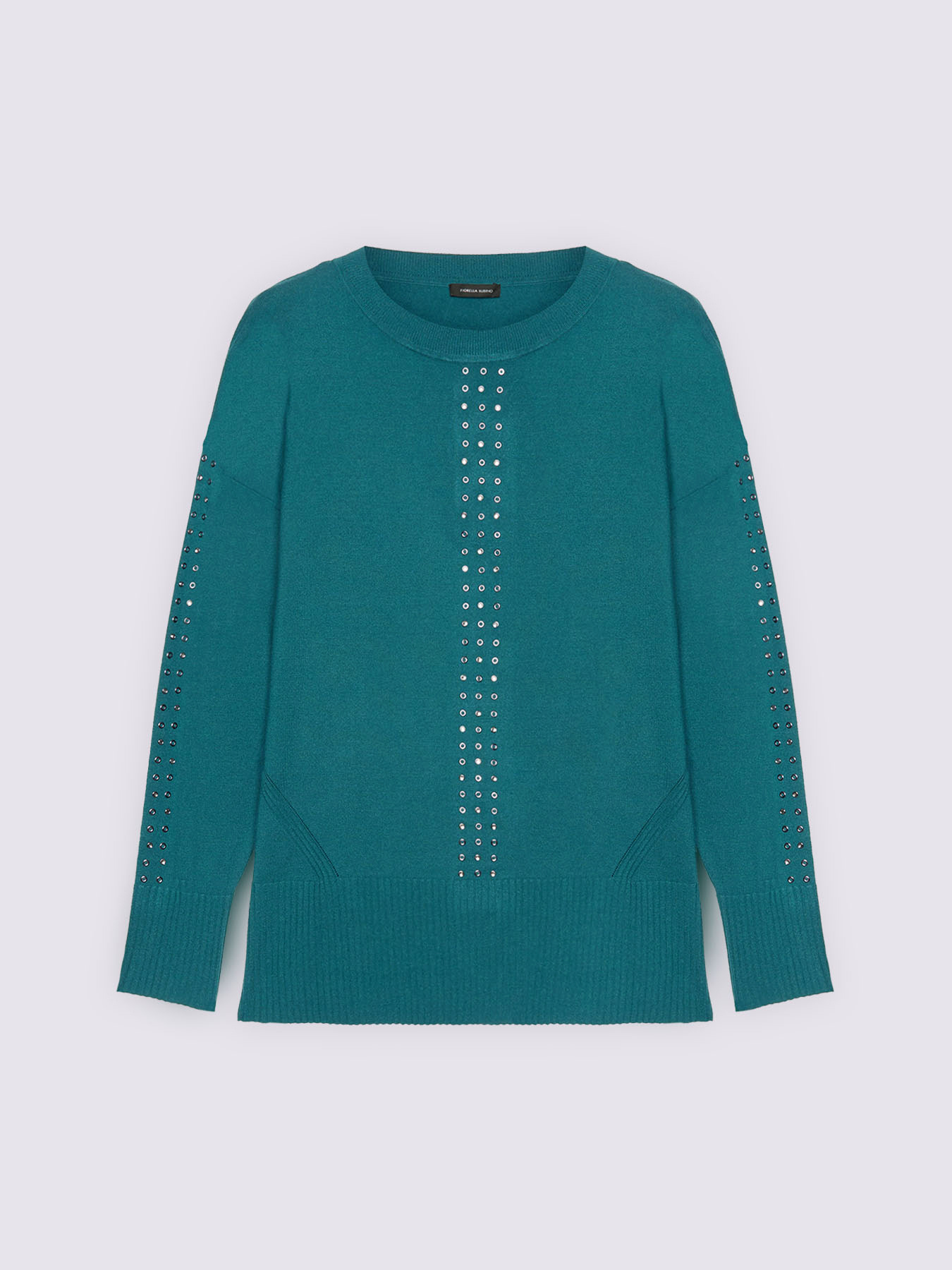 Pull avec applications brillantes image number 4