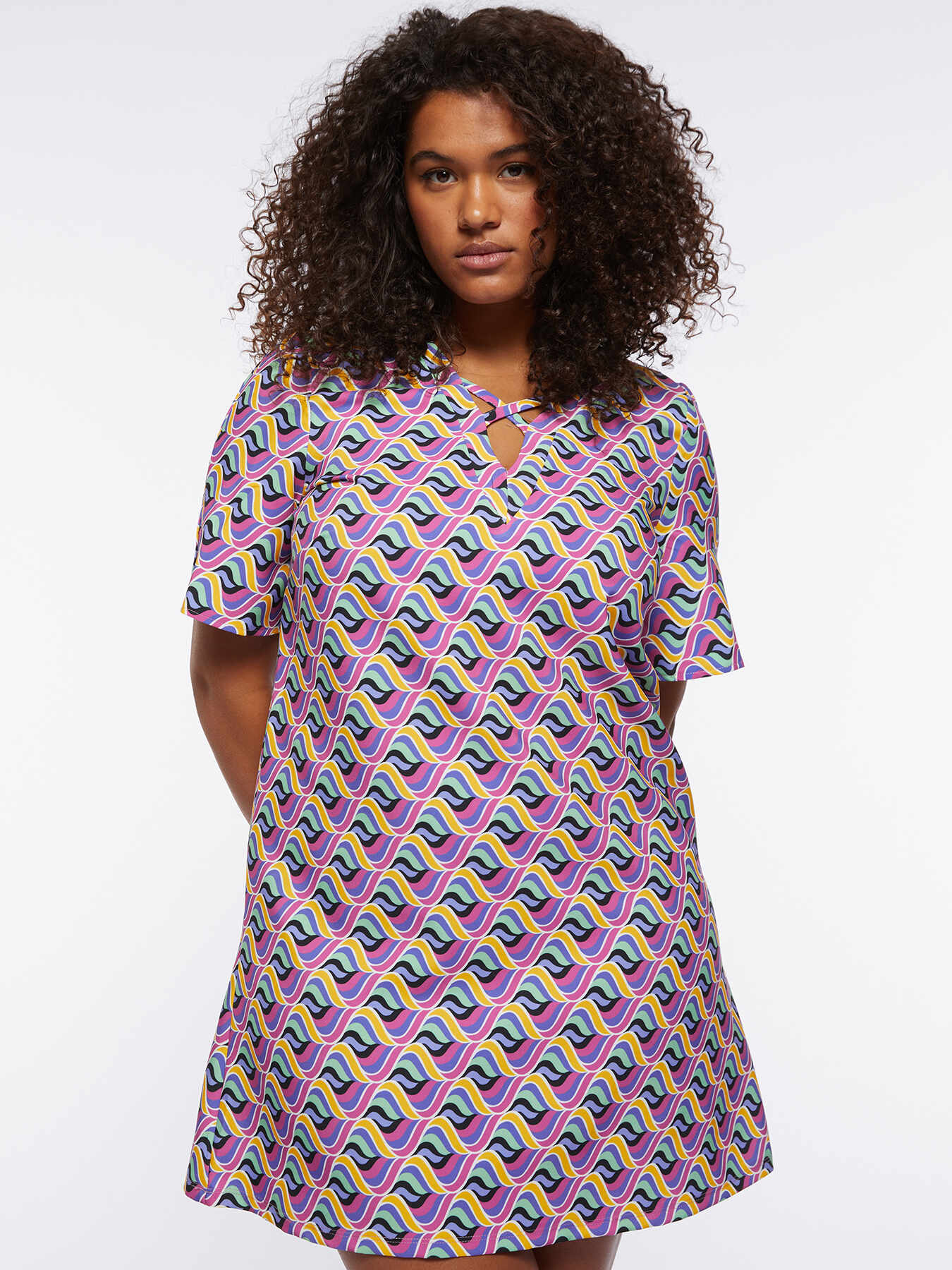 Bedrucktes Kleid image number 2