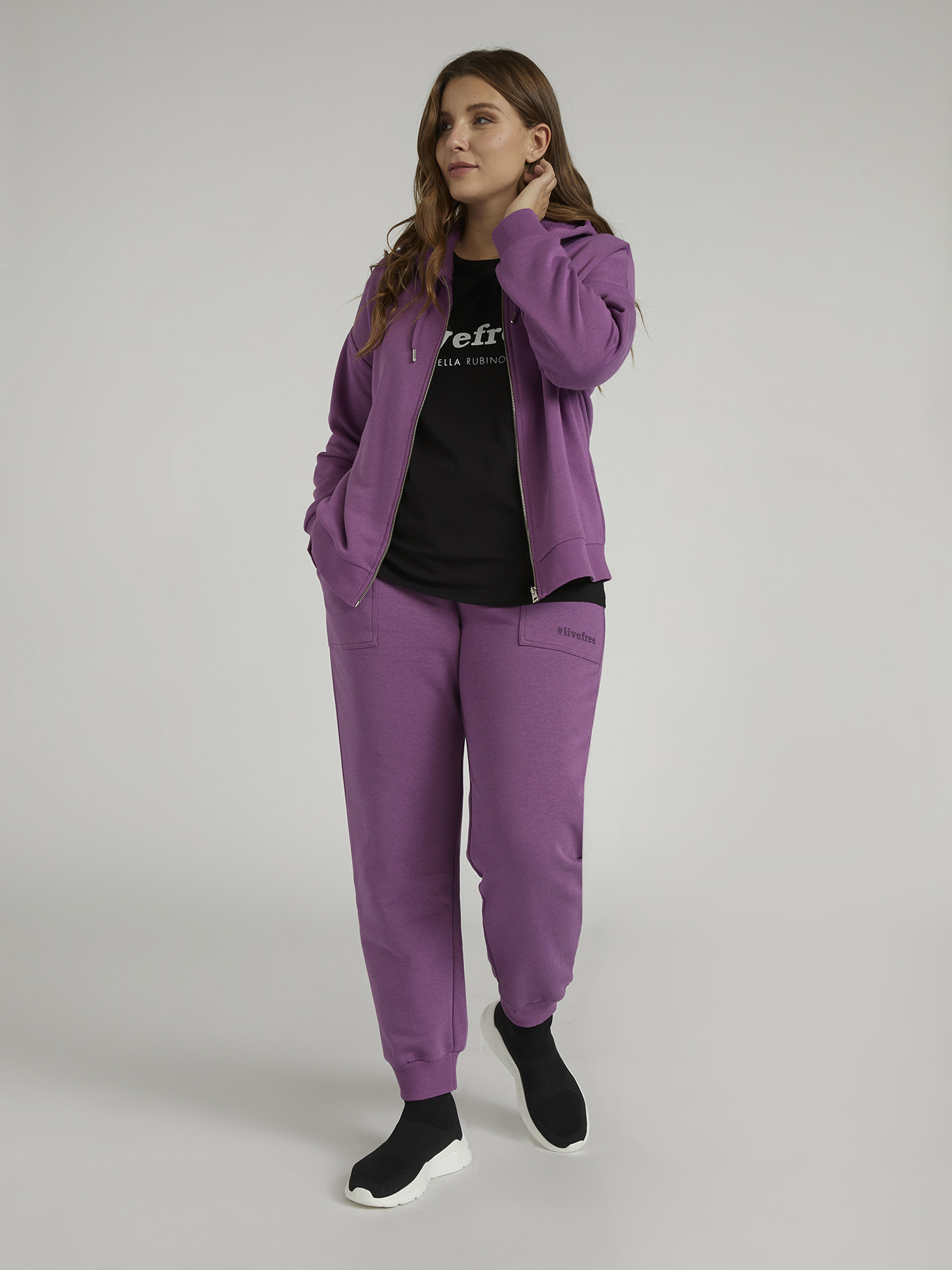 Felpa con scritte image number 2