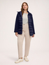 Two-material down jacket with high collar image number 2