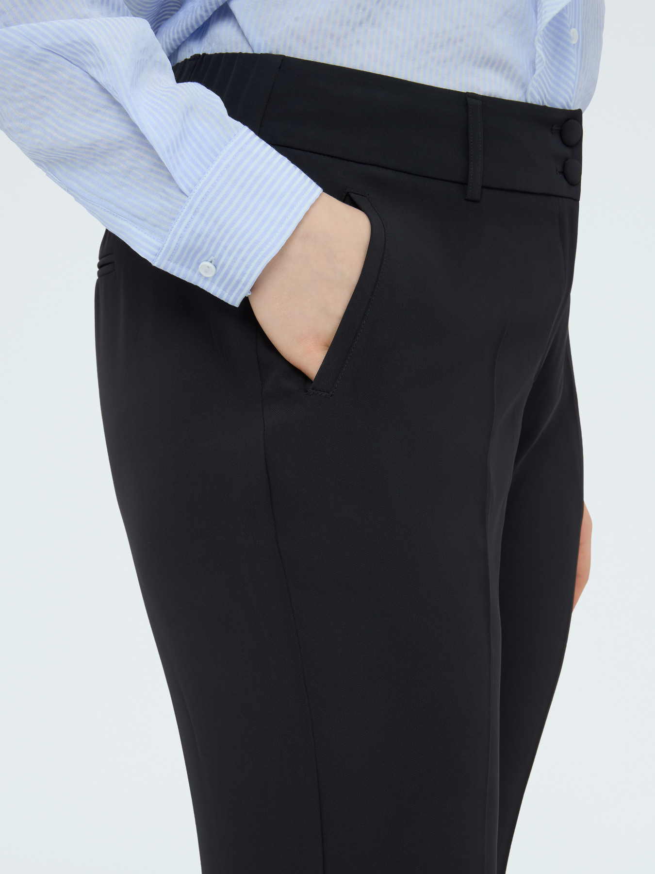 Pantalon New York en tissu stretch image number 3