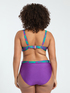 Bikini mit tropischem Print und Bund in der Taille image number 3