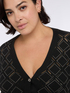 Cardigan with diamond detail and light points image number 0