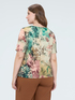 Jersey t-shirt with print and soft neckline image number 1