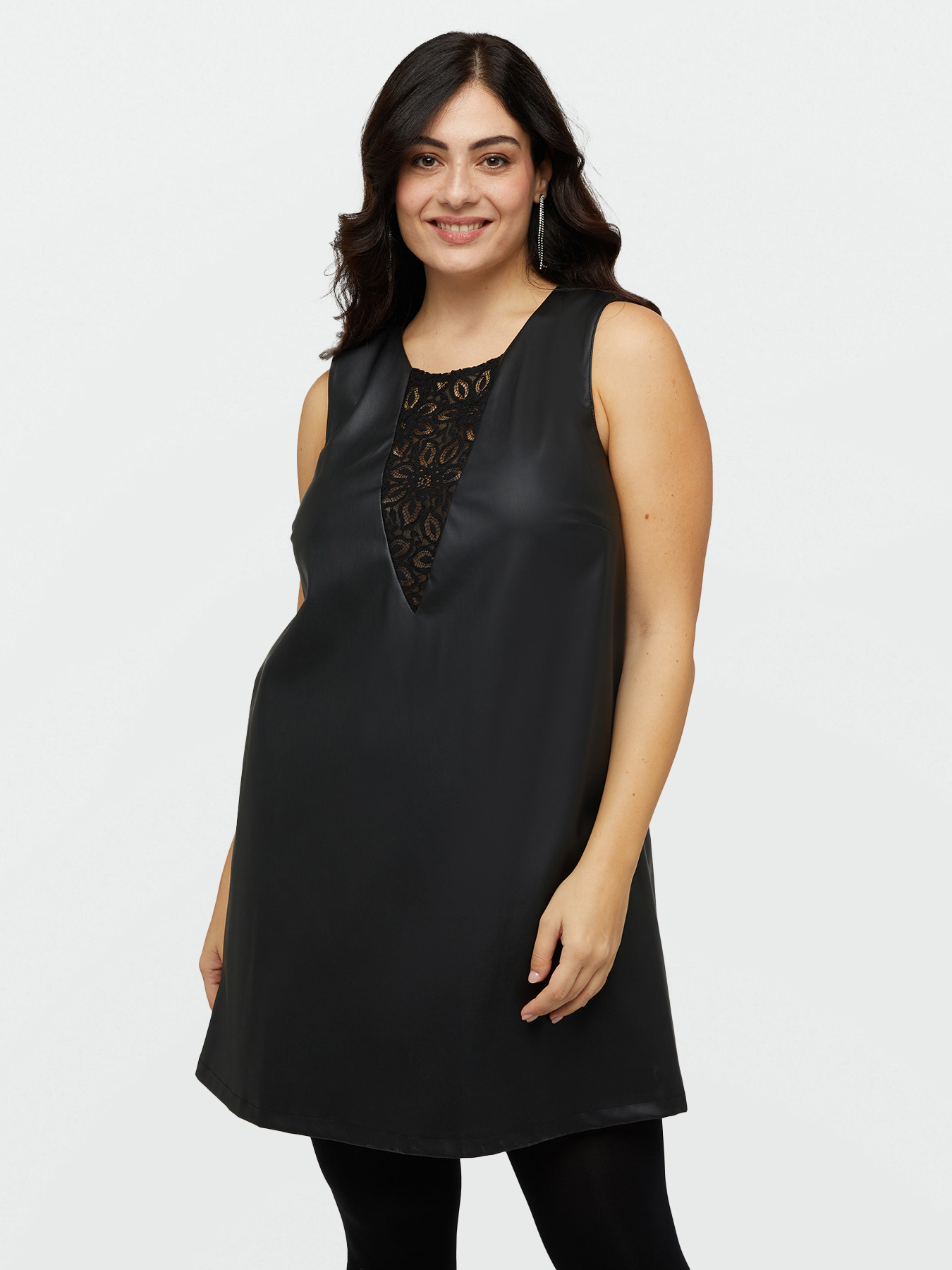 Kleid mit Spitzeneinsatz image number 2