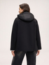 Veste crois&eacute;e avec plastron amovible image number 1