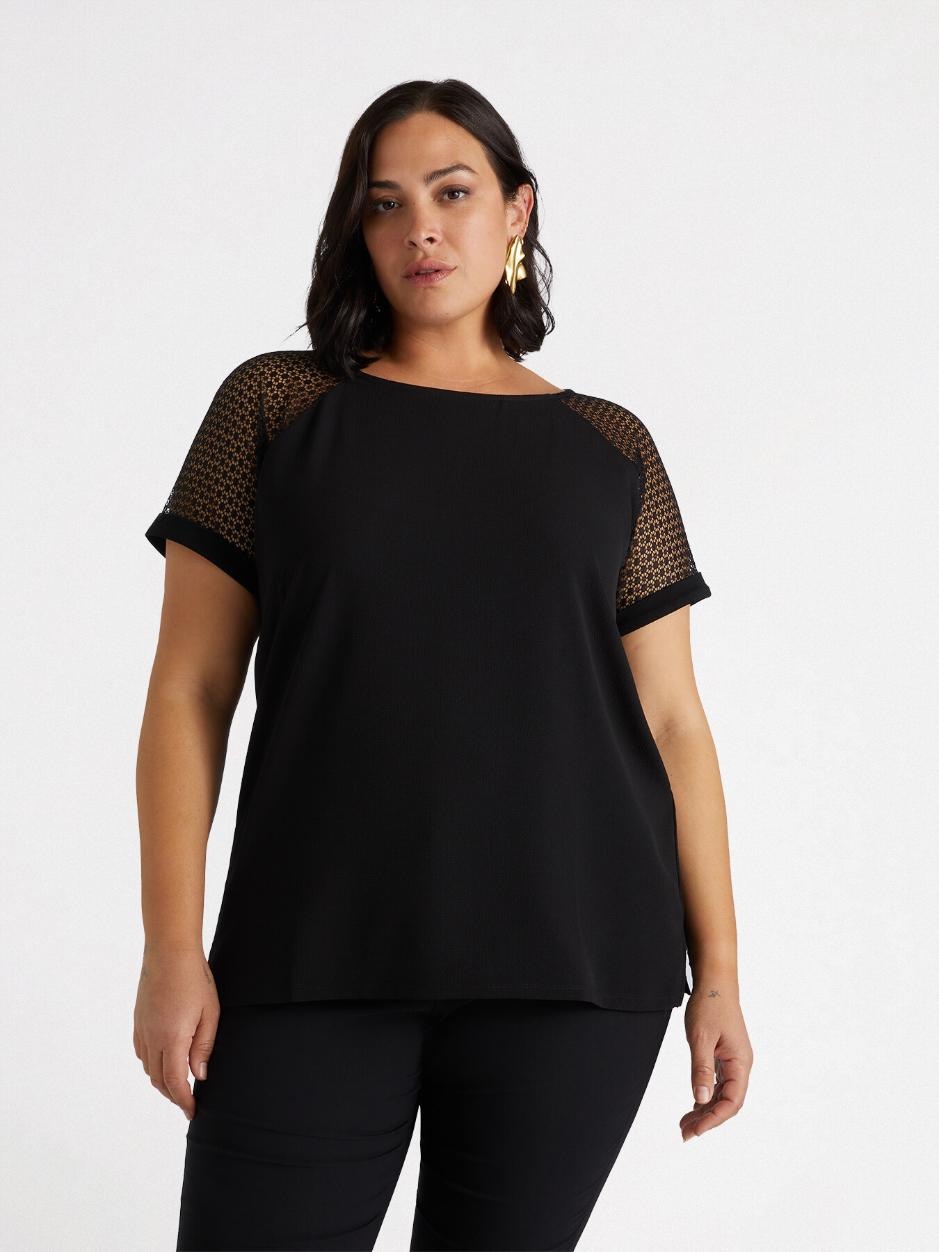 T-shirt en viscose LENZING&trade; ECOVERO&trade; avec broderie image number 2