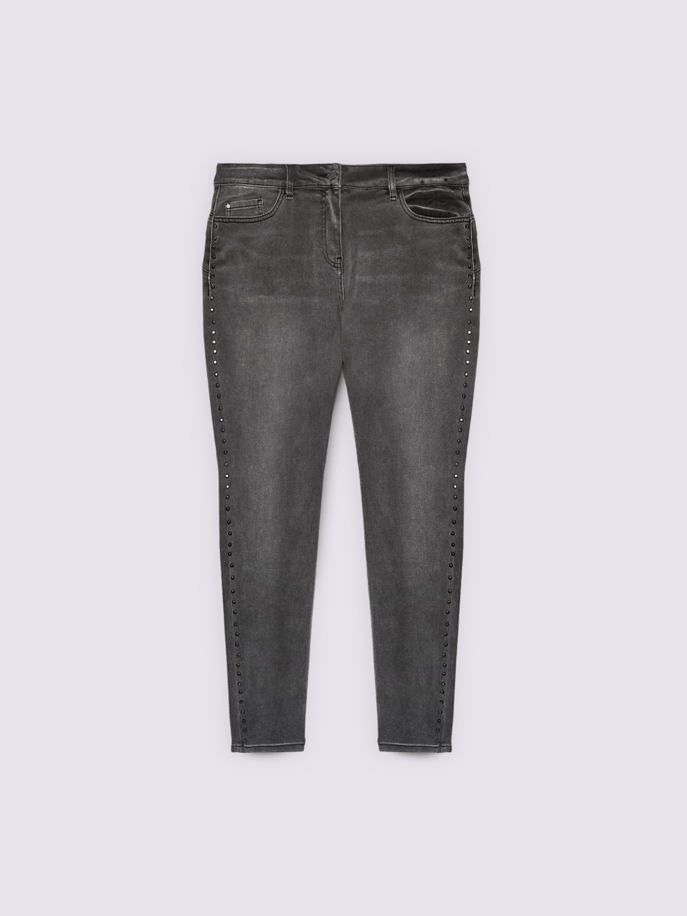 Studded skinny jeans image number 4