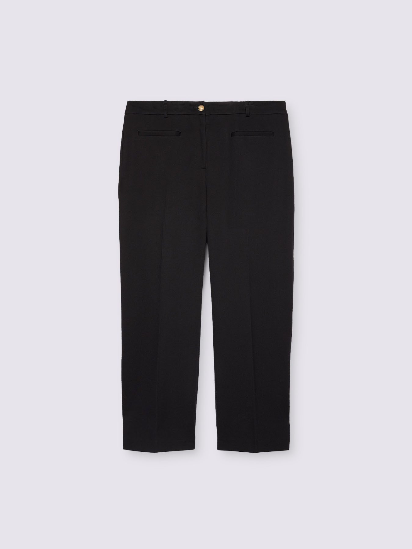 Cropped pants in Milano stitch image number 4