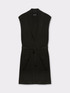 Chaleco largo con faja image number 3