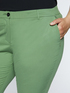 Straight stretch trousers image number 2