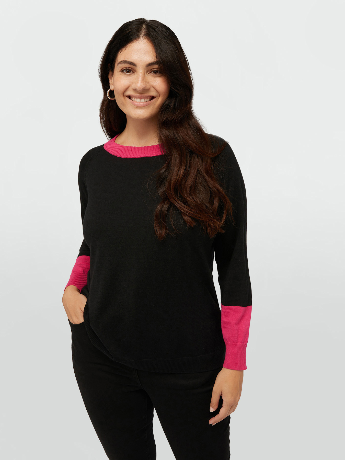 Camiseta colour block image number 2