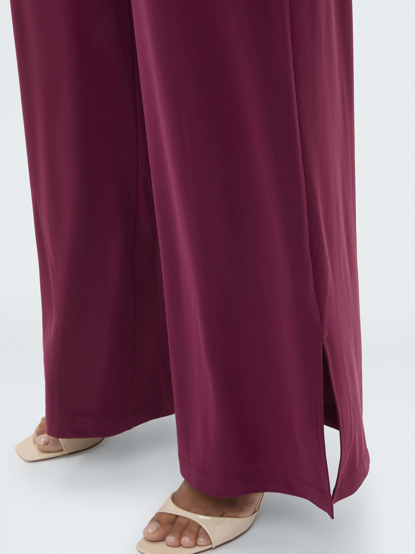 Wide Leg Hose aus Jersey image number 3