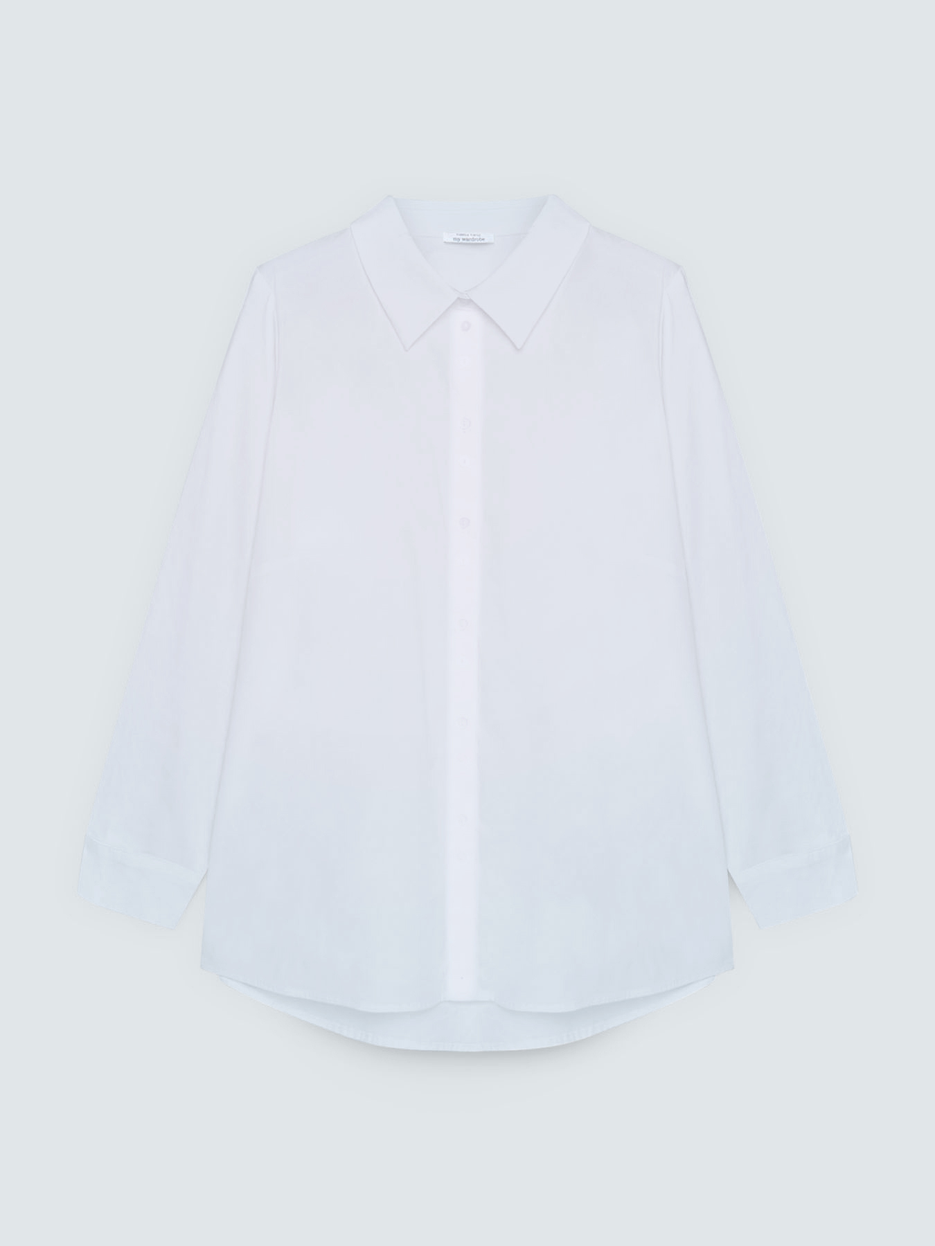 Classic poplin cotton shirt image number 4