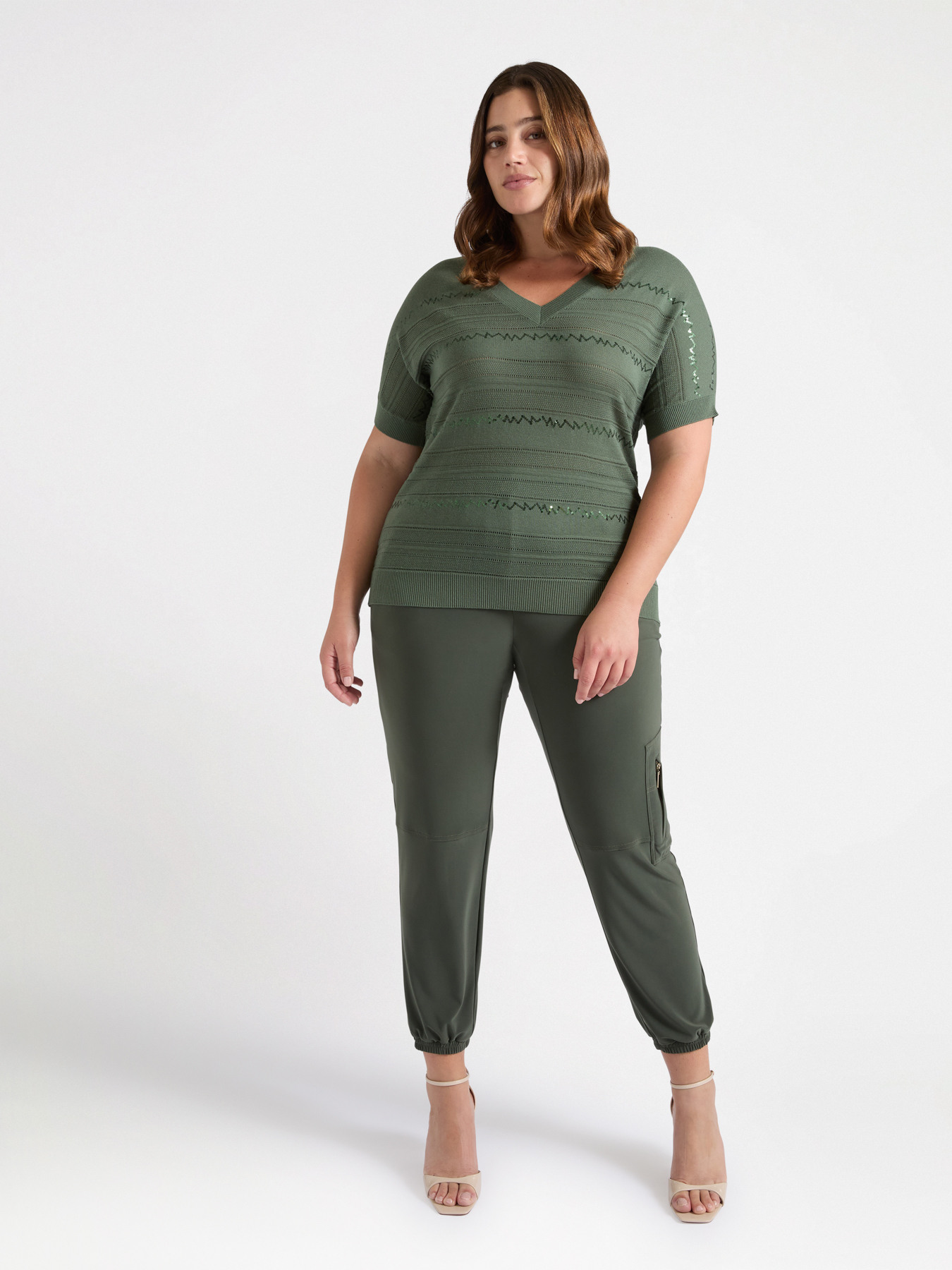 Embroidered sweater image number 0