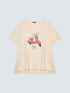 Cotton t-shirt with print image number 4