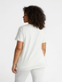T-shirt with lettering in cord image number 1