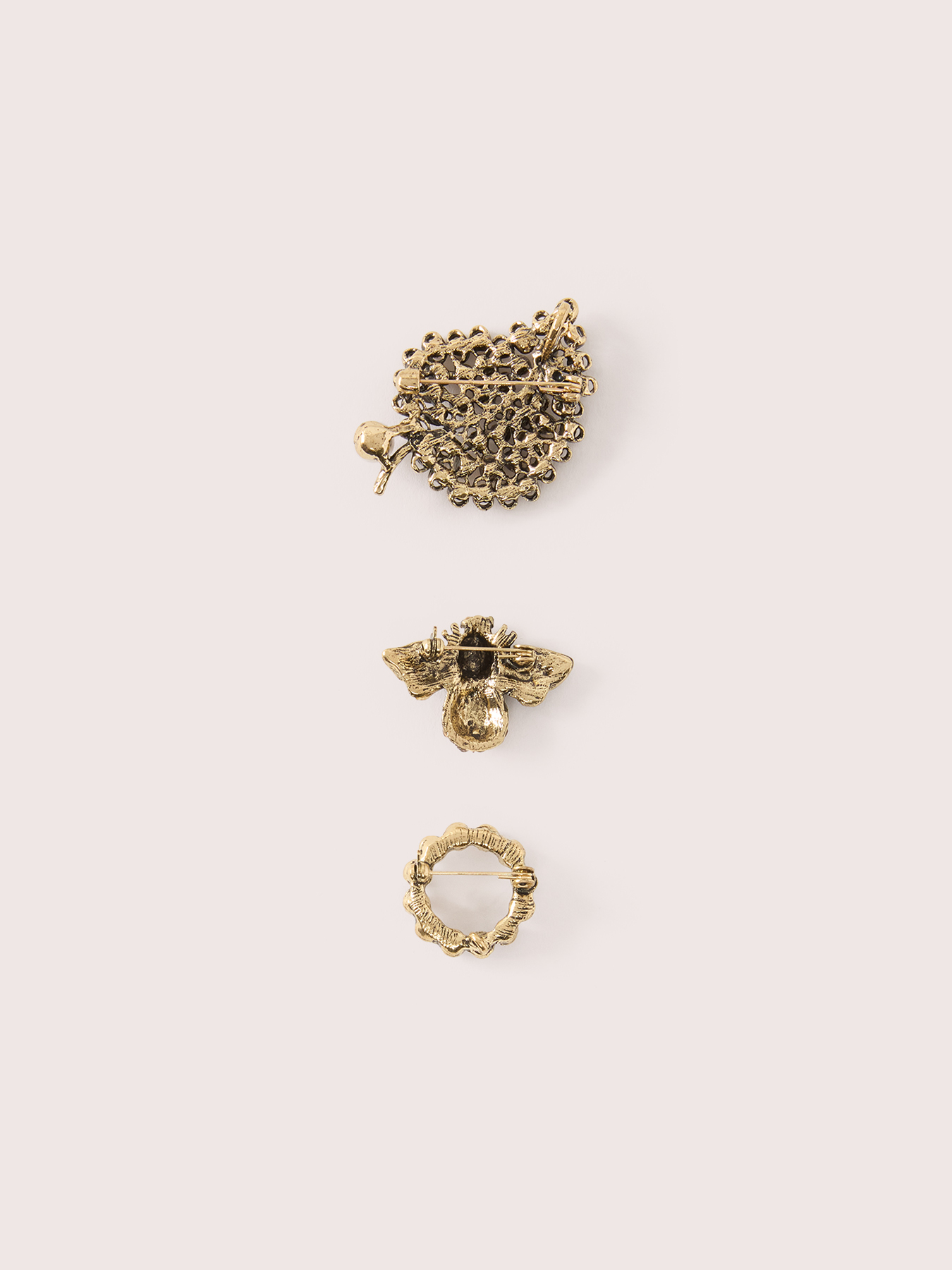 Set of three brooches image number 1