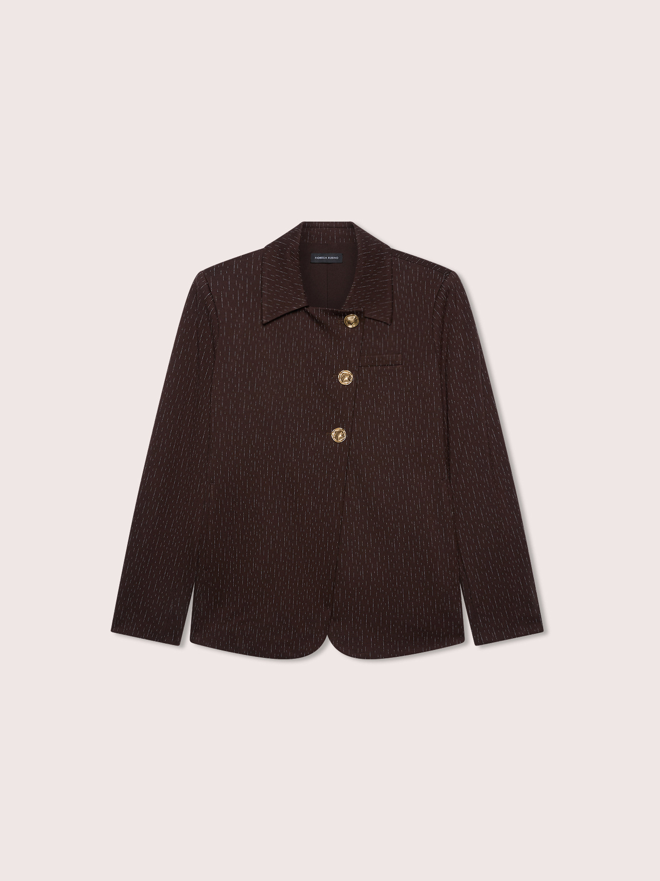 Blazer with asymmetric closure image number 4