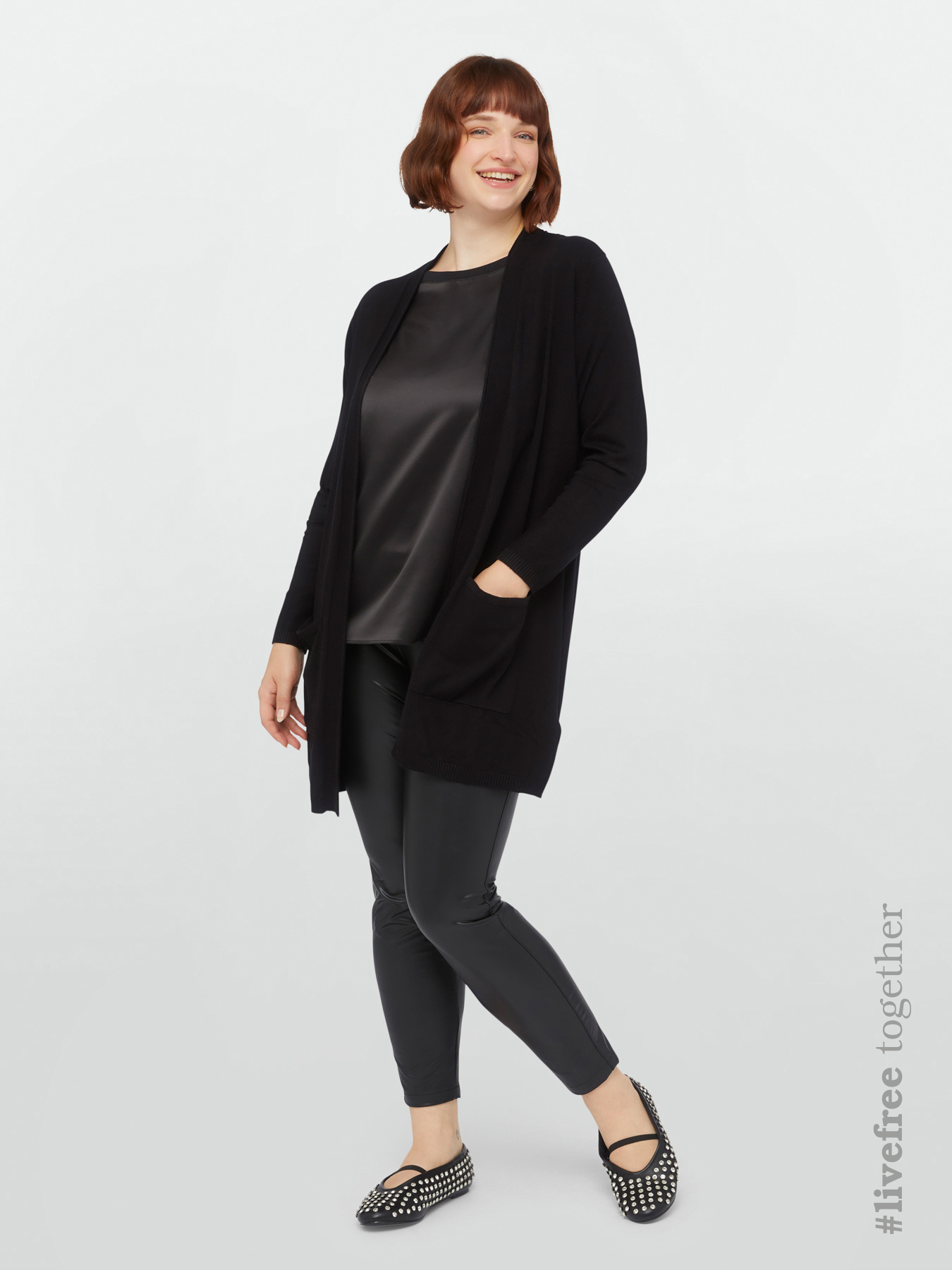 Langer, vorne offener Cardigan image number 0