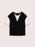 Vest with combined T-shirt image number 4