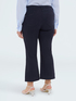 Pantaloni Kick Flare flare in cotone image number 1