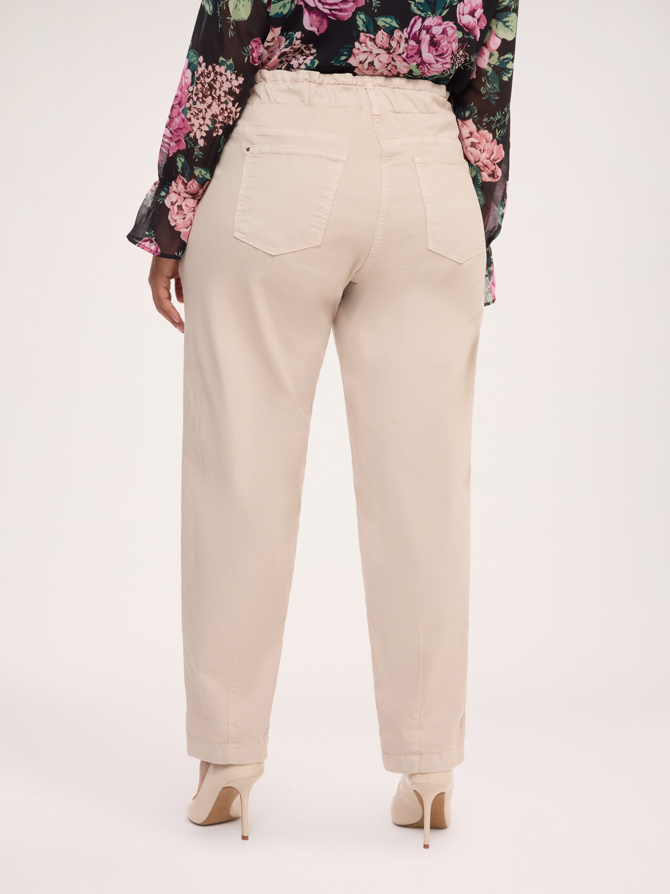 Balloon Pants in Cotton Blend image number 1