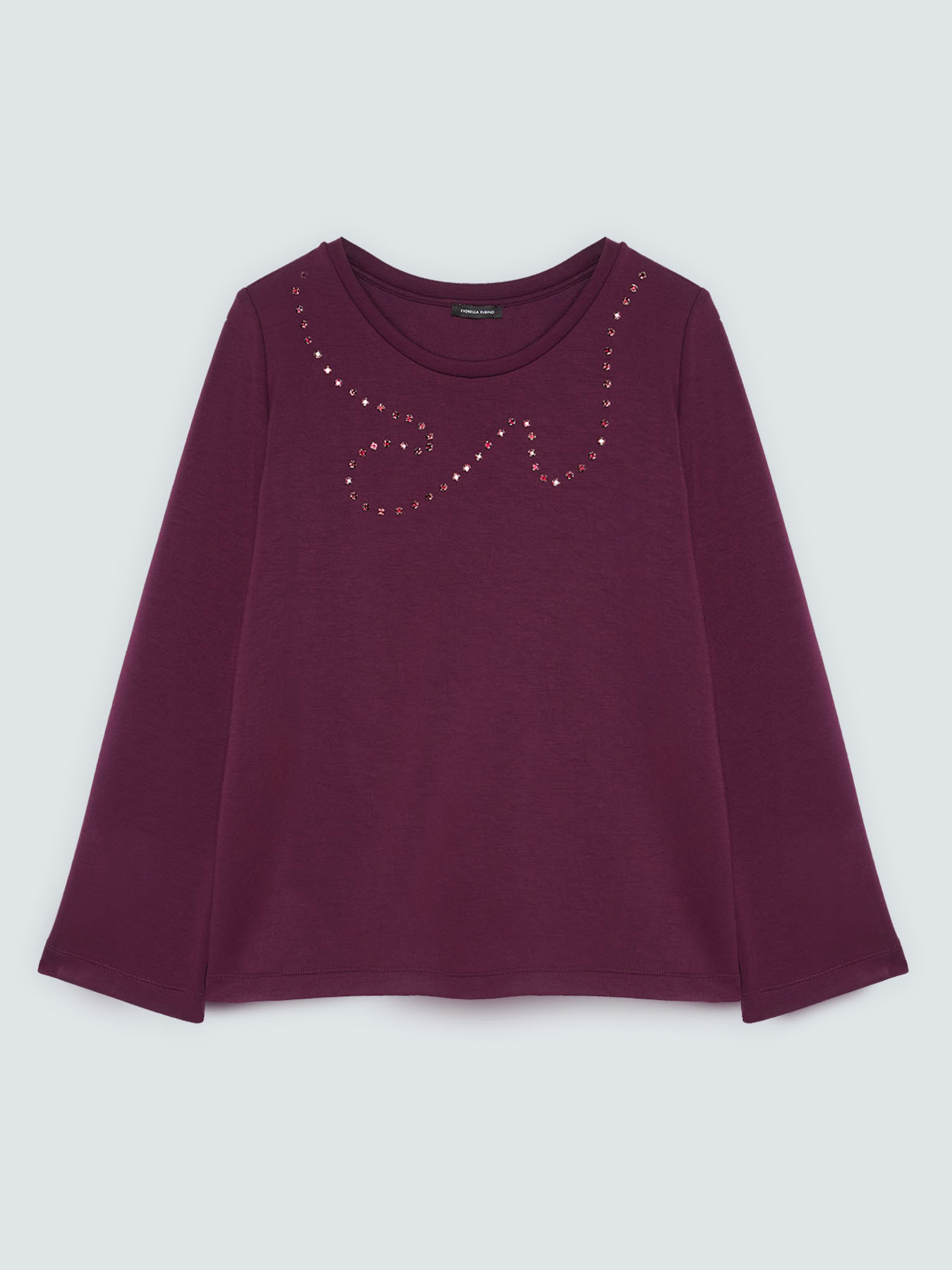 Scuba sweatshirt with bezels image number 4