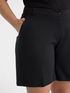 Pantaloni corti in punto Milano image number 3