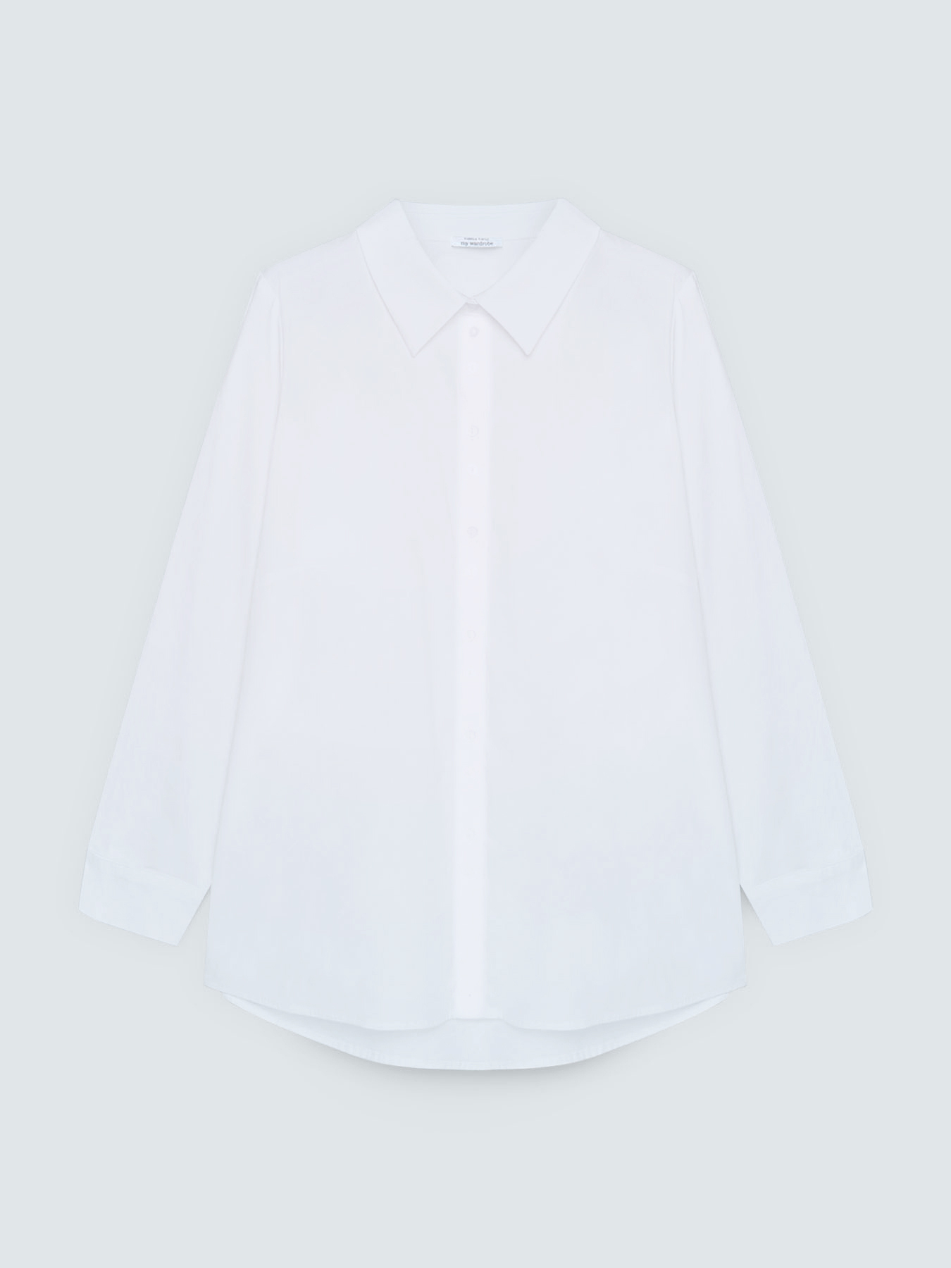 Classic poplin cotton shirt image number 4
