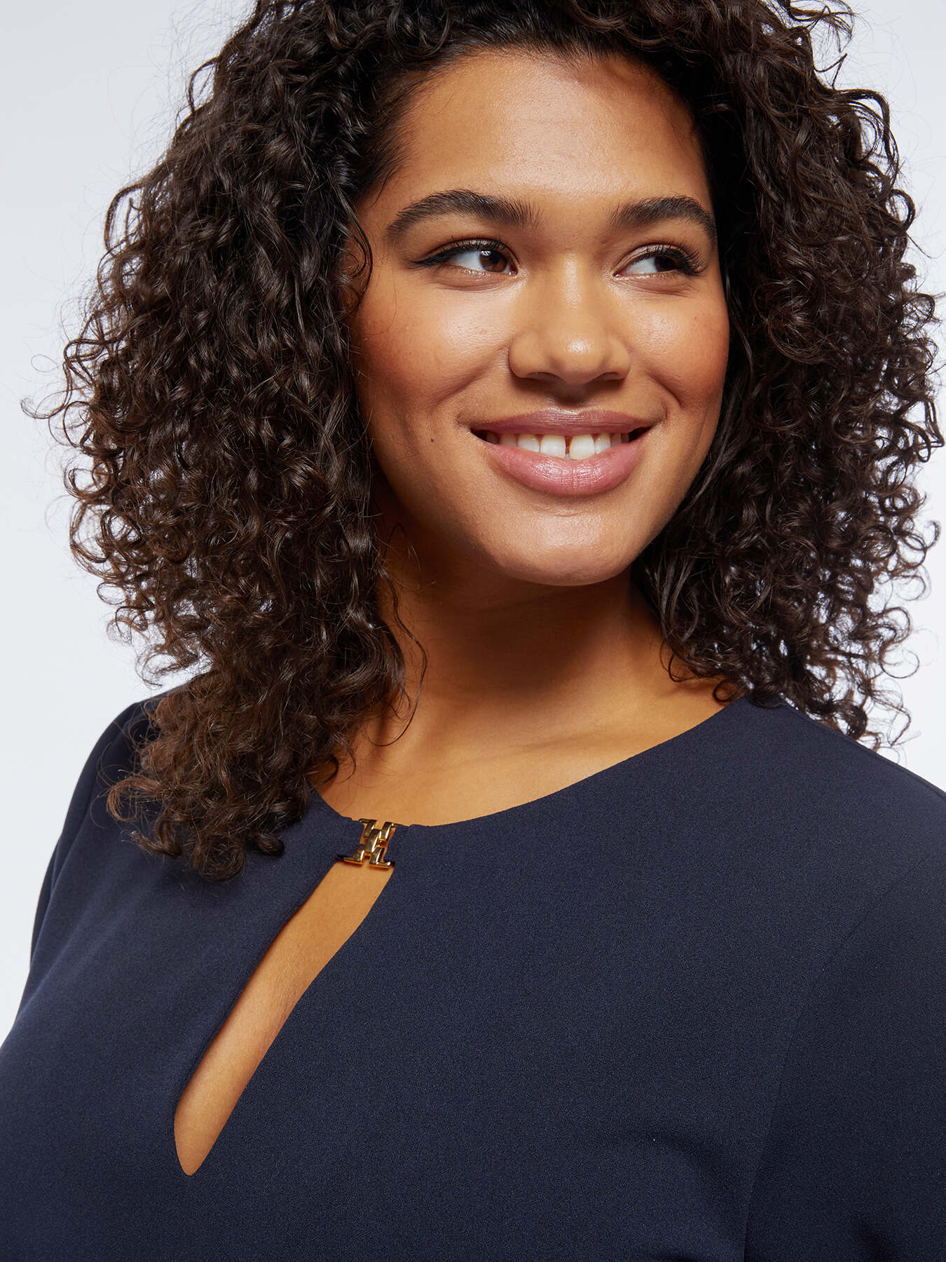 Vestito con passante in metallo image number 3