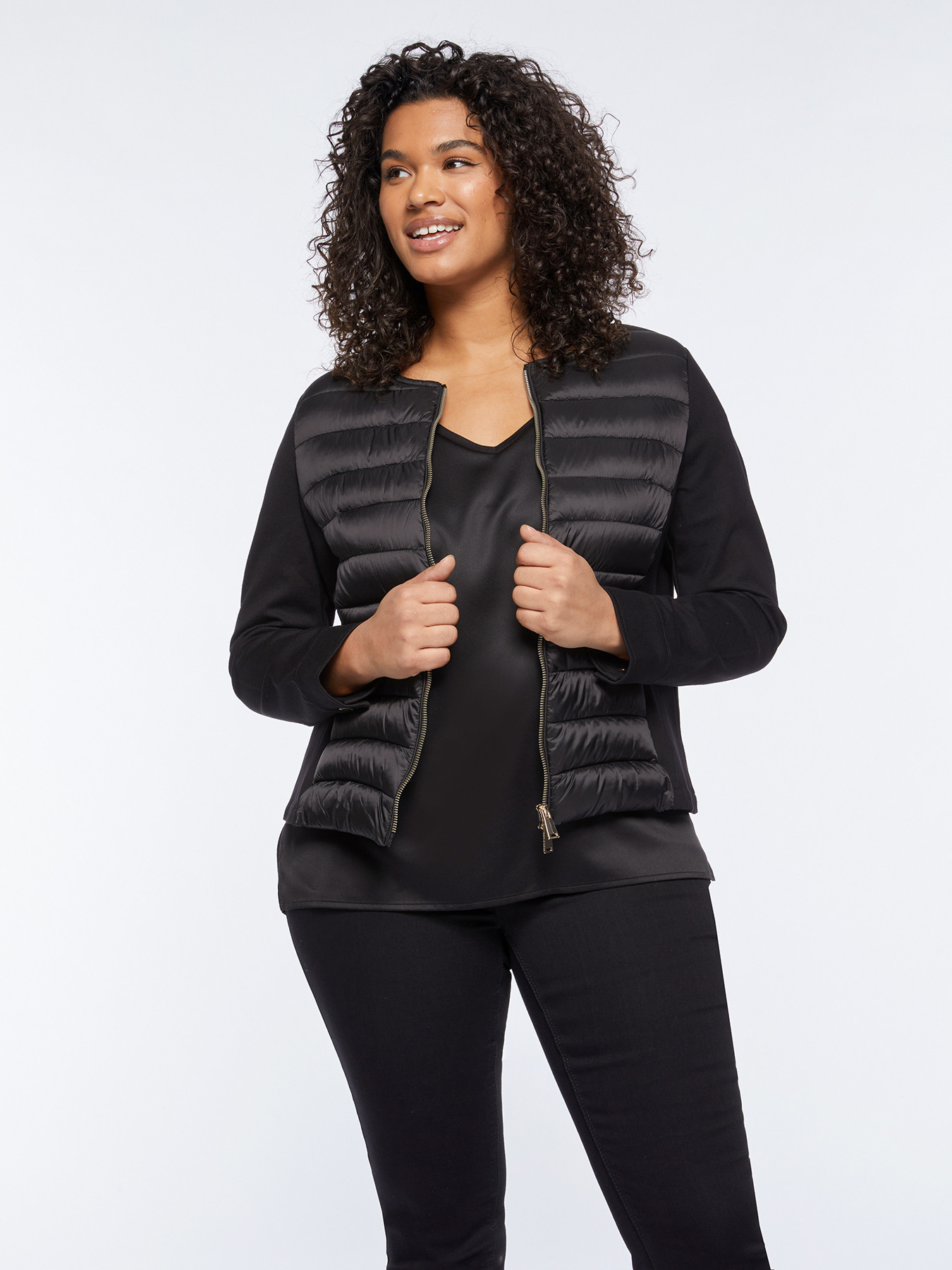 Piumino con davanti in Sorona&reg; Aura image number 2