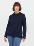 LENZING&trade; ECOVERO&trade; viscose turtleneck sweater image number 2